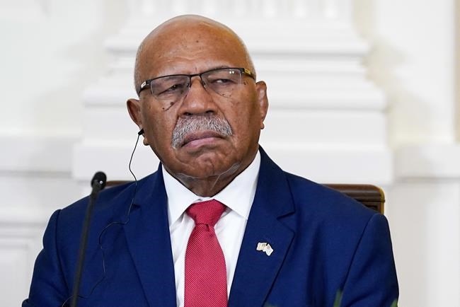 Fiji's leader says he hopes to work with China in upgrading his country's shipyards and ports | iNFOnews.ca