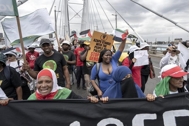 South Africa march demands a permanent Gaza cease-fire on day of solidarity with Palestinians | iNFOnews.ca South Africa march demands a permanent Gaza cease-fire on day of solidarity with Palestinians | iNFOnews.ca