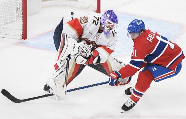 Bobrovsky makes 21 saves, Panthers end road trip with 5-1 win over Canadiens | iNFOnews.ca