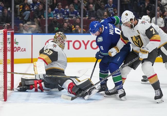 Golden Knights turn up heat with 4-1 win over Pacific Division rival Canucks | iNFOnews.ca