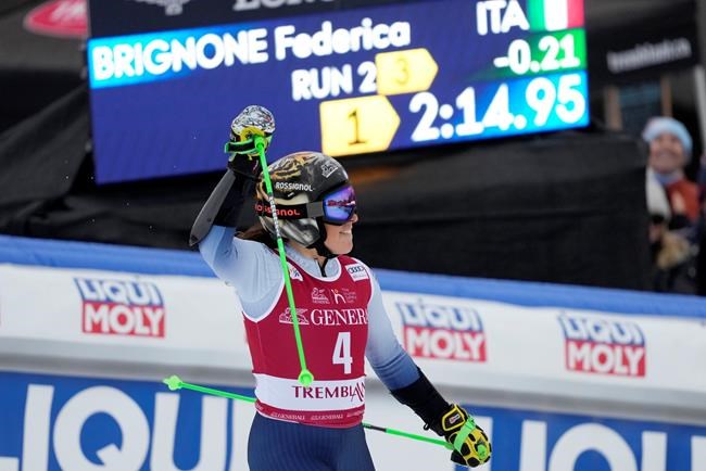 Italy's Brignone skis to gold in front of 'amazing' atmosphere at Mont-Tremblant | iNFOnews.ca