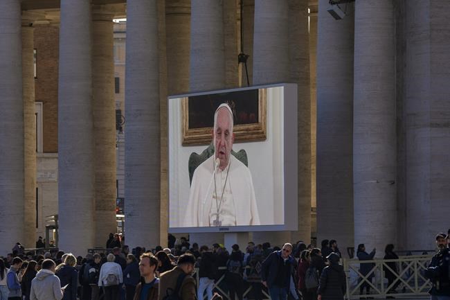 Pope Francis says he's doing better but again skips his window appearance facing St. Peter's Square | iNFOnews.ca Pope Francis says he's doing better but again skips his window appearance facing St. Peter's Square | iNFOnews.ca