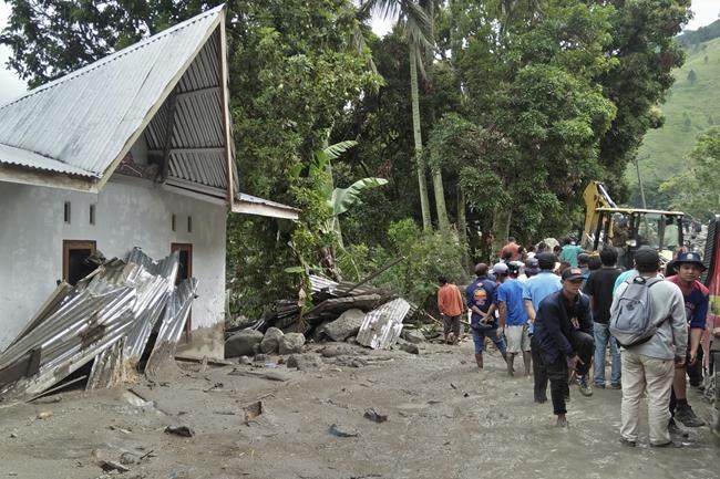 1 person is dead and 11 missing after a landslide and flash floods hit Indonesia's Sumatra island | iNFOnews.ca 1 person is dead and 11 missing after a landslide and flash floods hit Indonesia's Sumatra island | iNFOnews.ca