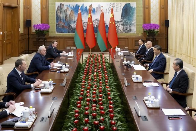 China's Xi welcomes President Alexander Lukashenko of Belarus to Beijing | iNFOnews.ca