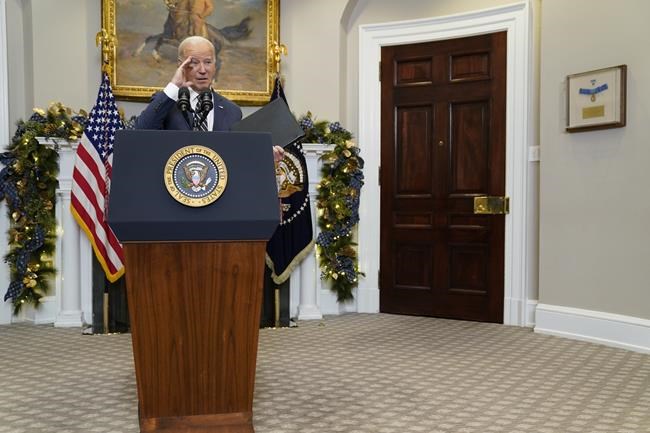As Ukraine aid falters in the Senate, Biden signals he's willing to make a deal on border security | iNFOnews.ca