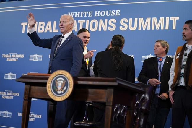 At tribal summit, Biden says he's working to 'heal the wrongs of the past' and 'move forward' | iNFOnews.ca At tribal summit, Biden says he's working to 'heal the wrongs of the past' and 'move forward' | iNFOnews.ca