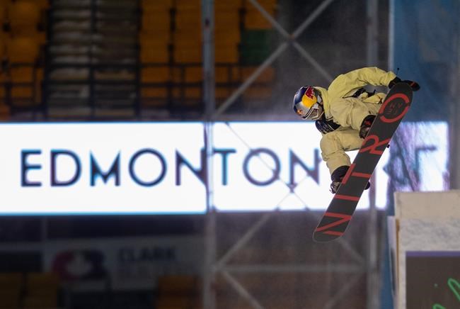 World Cup snowboarders buzzing over faster big air slope at Commonwealth Stadium | iNFOnews.ca World Cup snowboarders buzzing over faster big air slope at Commonwealth Stadium | iNFOnews.ca