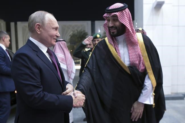 Russia's Putin is visiting the UAE and Saudi Arabia, seeking to bolster Moscow's Mideast clout | iNFOnews.ca Russia's Putin is visiting the UAE and Saudi Arabia, seeking to bolster Moscow's Mideast clout | iNFOnews.ca