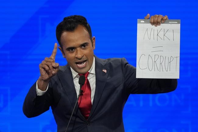 The GOP debate field was asked about Trump. But most of the stage's attacks focused on Nikki Haley | iNFOnews.ca