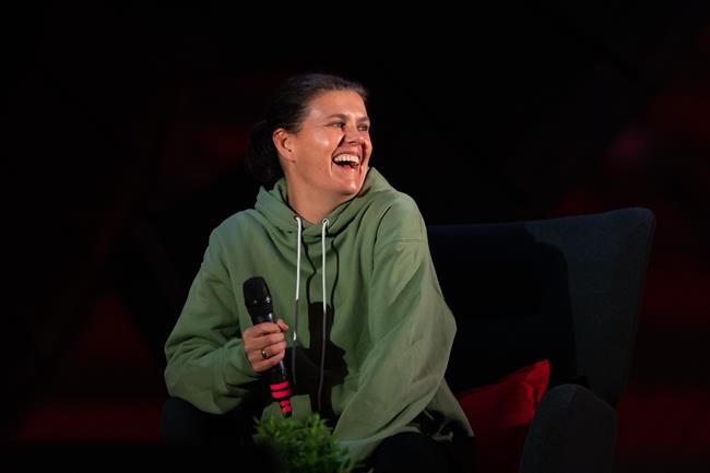 Christine Sinclair opens up during fundraising evening for her fledgling foundation | iNFOnews.ca