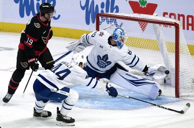 Leafs lose Woll in third period, hold off Senators to earn 4-3 victory | iNFOnews.ca Leafs lose Woll in third period, hold off Senators to earn 4-3 victory | iNFOnews.ca