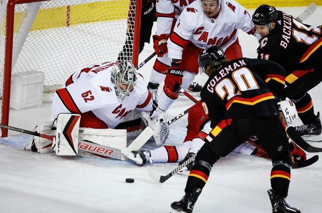Calgary Flames overtake Carolina Hurricanes for 3-2 victory | iNFOnews.ca