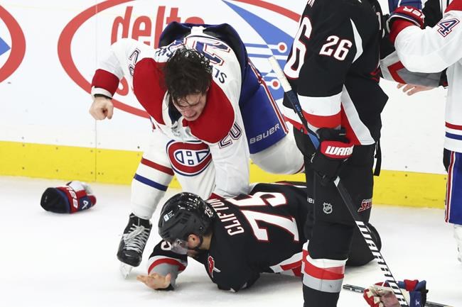 Primeau stops 46 shots, Canadiens tip Sabres 3-2 in shootout | iNFOnews.ca