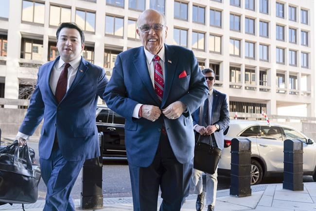 Jurors deciding how much Giuliani must pay for lies in a Georgia election workers' case | iNFOnews.ca