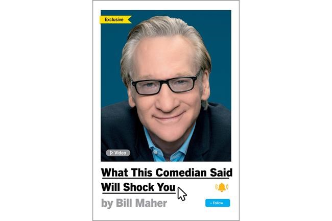 The title of Bill Maher's new book promises 'What This Comedian Said Will Shock You' | iNFOnews.ca The title of Bill Maher's new book promises 'What This Comedian Said Will Shock You' | iNFOnews.ca