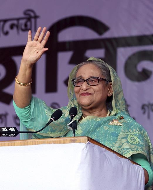 Bangladesh Prime Minister Sheikh Hasina kicks off election campaign amid an opposition boycott | iNFOnews.ca