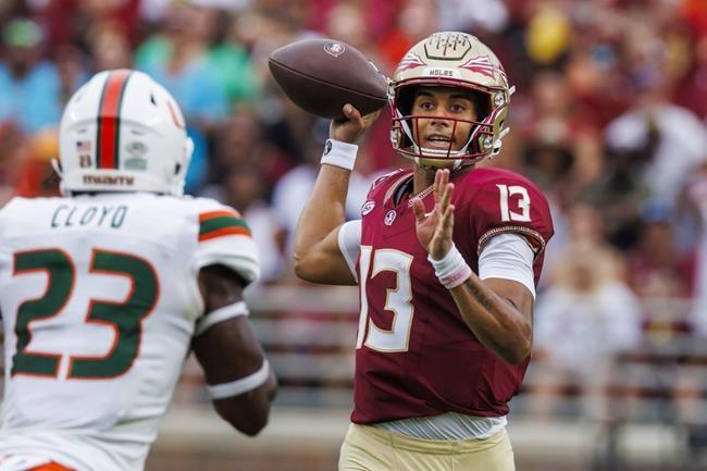 Florida State to discuss future of athletics, affiliation with ACC at board meeting, AP source says | iNFOnews.ca