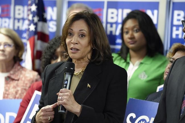 Harris to kick off 2024 with stops in Nevada, South Carolina, home to some of Democrats' first votes | iNFOnews.ca