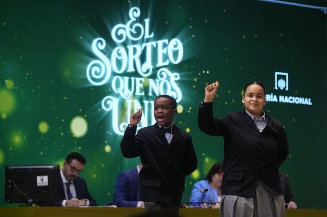 The top prize in Spain's 'El Gordo' Christmas lottery goes to tickets with the number 88008 | iNFOnews.ca