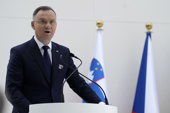 Polish president says he'll veto a spending bill, in a blow to the new government of Donald Tusk | iNFOnews.ca