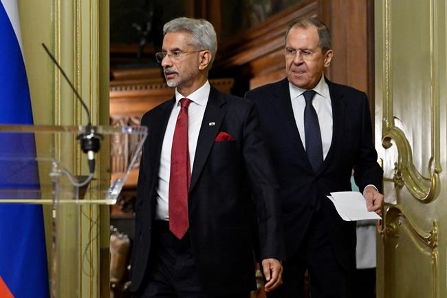 Indian foreign minister in Moscow meets Putin and Lavrov, praises growing trade | iNFOnews.ca Indian foreign minister in Moscow meets Putin and Lavrov, praises growing trade | iNFOnews.ca
