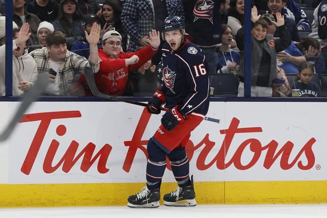 Johnny Gaudreau scores in overtime as Blue Jackets rally past Maple Leafs 6-5 | iNFOnews.ca