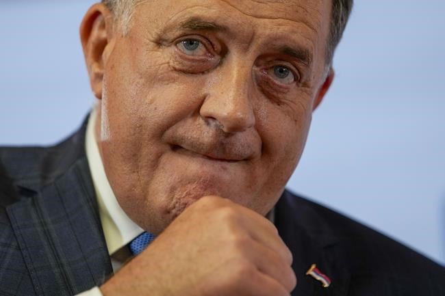 Separatist Bosnian Serb leader Milorad Dodik vows to tear his country apart despite US warnings | iNFOnews.ca Separatist Bosnian Serb leader Milorad Dodik vows to tear his country apart despite US warnings | iNFOnews.ca
