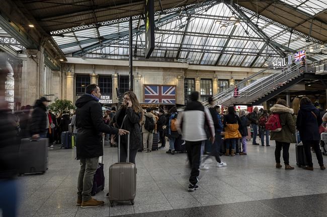 Eurostar cancels trains due to flooding, stranding hundreds of travelers in Paris and London | iNFOnews.ca