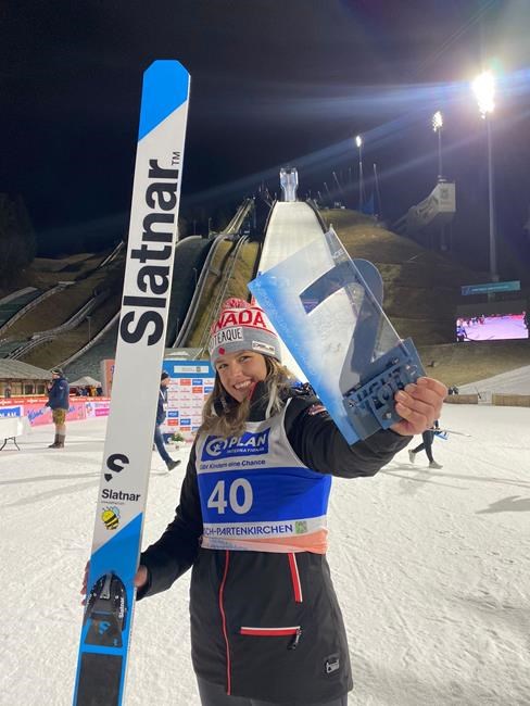 Canadian ski jumper Abigail Strate wins World Cup bronze | iNFOnews.ca Canadian ski jumper Abigail Strate wins World Cup bronze | iNFOnews.ca
