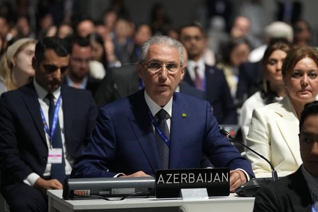 Azerbaijan names a former oil exec to lead climate talks. Activists have concerns | iNFOnews.ca