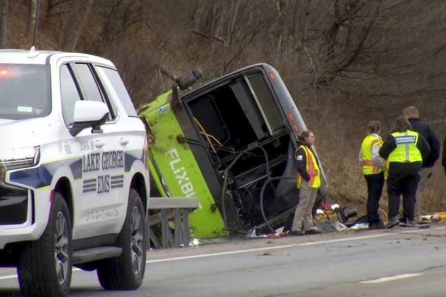 Fatal New York bus crash: officials say most people on board were Canadian | iNFOnews.ca Fatal New York bus crash: officials say most people on board were Canadian | iNFOnews.ca