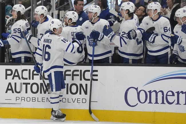 Nylander scores twice in Leafs 4-1 win as Sharks lose 11th straight | iNFOnews.ca