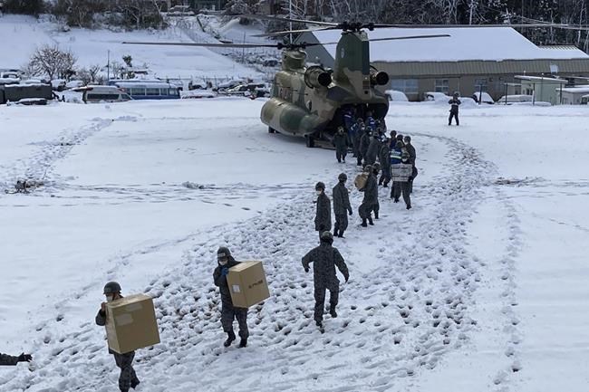 Thousands forced from homes by a deadly Japan earthquake on New Year's face stress and exhaustion | iNFOnews.ca