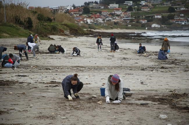 Spain investigates contamination of Atlantic shore by countless plastic pellets spilled from ship | iNFOnews.ca
