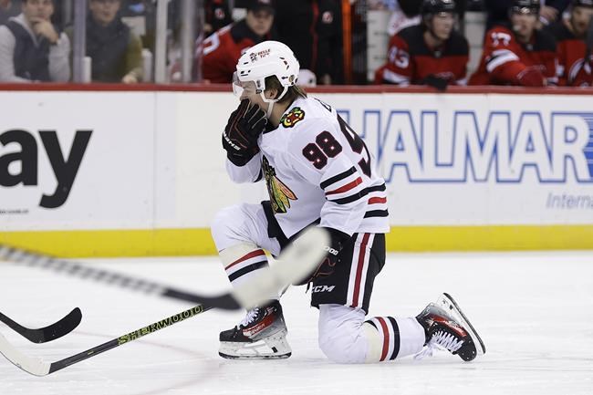 Chicago Blackhawks star rookie Bedard out 6-8 weeks after jaw surgery | iNFOnews.ca Chicago Blackhawks star rookie Bedard out 6-8 weeks after jaw surgery | iNFOnews.ca
