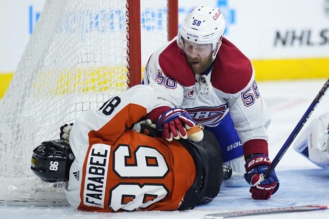 Sean Couturier scores lone shootout goal, Flyers edge Canadiens 3-2 | iNFOnews.ca
