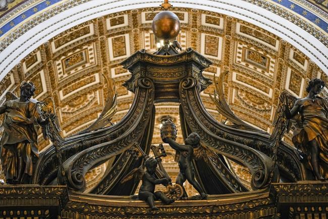 Vatican unveils plans for restoring Bernini's canopy in St. Peter's Basilica | iNFOnews.ca Vatican unveils plans for restoring Bernini's canopy in St. Peter's Basilica | iNFOnews.ca