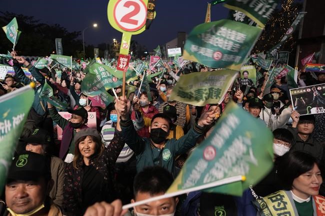 What's at stake in Taiwan's elections? China says it could be a choice between peace and war | iNFOnews.ca