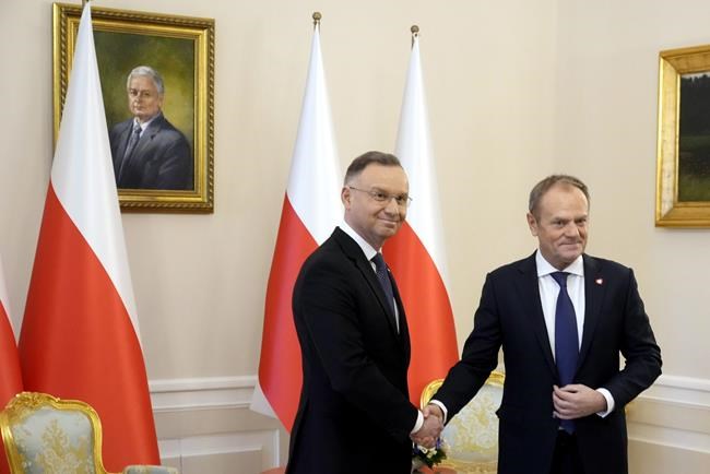 Poland's president and new prime minister remain divided on rule of law despite talks | iNFOnews.ca