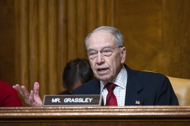 Iowa Sen. Chuck Grassley, oldest member of Senate, hospitalized with infection | iNFOnews.ca