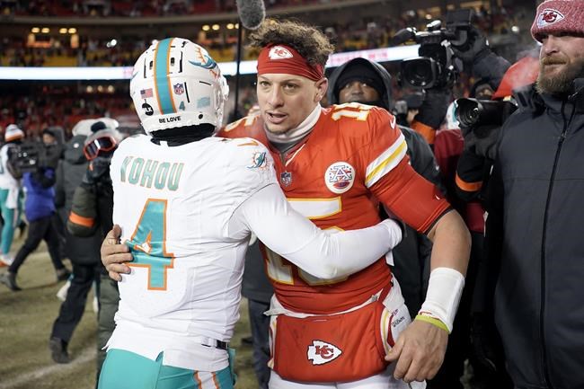 Chiefs' Patrick Mahomes hitting the road for first time in the playoffs to play Buffalo | iNFOnews.ca