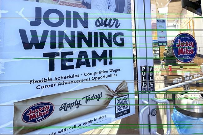 US applications for jobless benefits fall to lowest level since September 2022 | iNFOnews.ca