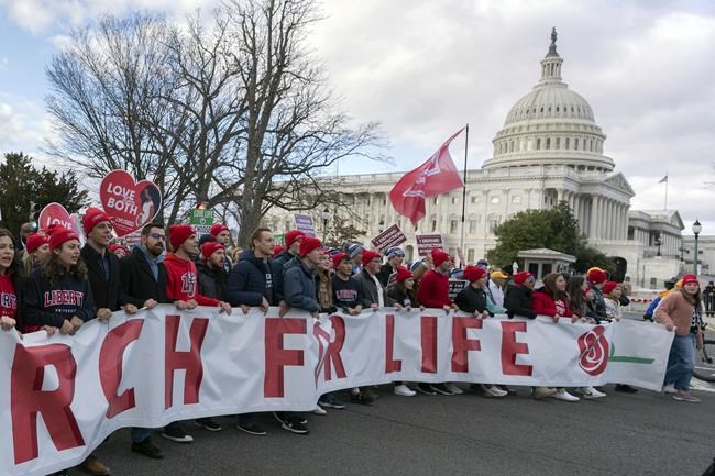 In snowy DC, the March for Life rallies against abortion with an eye toward the November elections | iNFOnews.ca