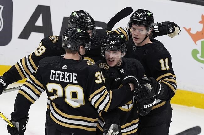 NHL roundup: Bruins win fifth straight by grounding Jets 4-1 | iNFOnews.ca
