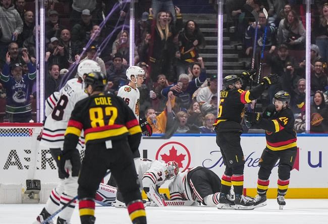 Demko helps Canucks net 2-0 win over Blackhawks | iNFOnews.ca Demko helps Canucks net 2-0 win over Blackhawks | iNFOnews.ca