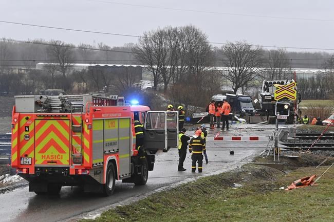 A fast train and a truck collide in eastern Czech Republic, killing 1 and injuring 19 people | iNFOnews.ca