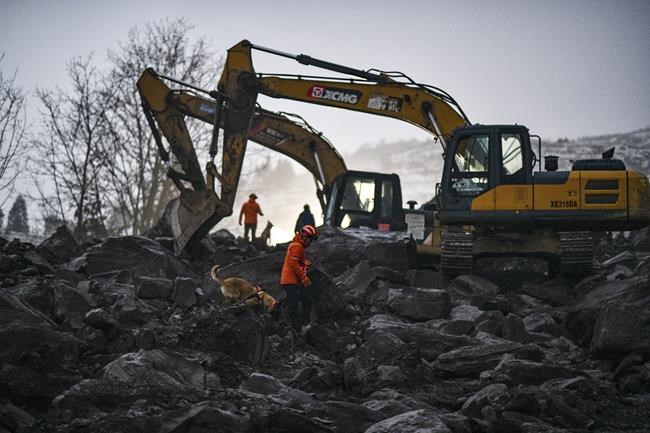 Death toll in southwestern China landslide rises to 39, with 5 people still missing | iNFOnews.ca