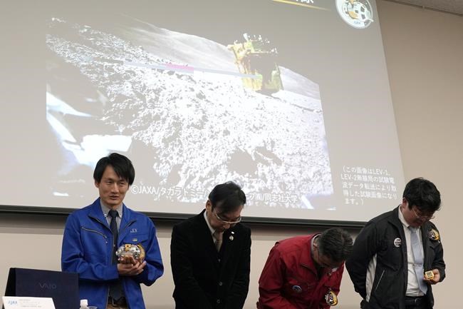 Japan's precision moon lander has hit its target, but it appears to be upside-down | iNFOnews.ca Japan's precision moon lander has hit its target, but it appears to be upside-down | iNFOnews.ca