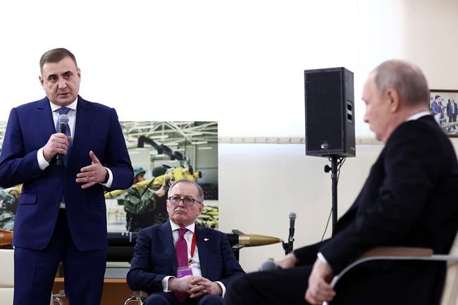 Putin casts the Ukraine conflict as a fight for Russia's survival as he seeks reelection | iNFOnews.ca