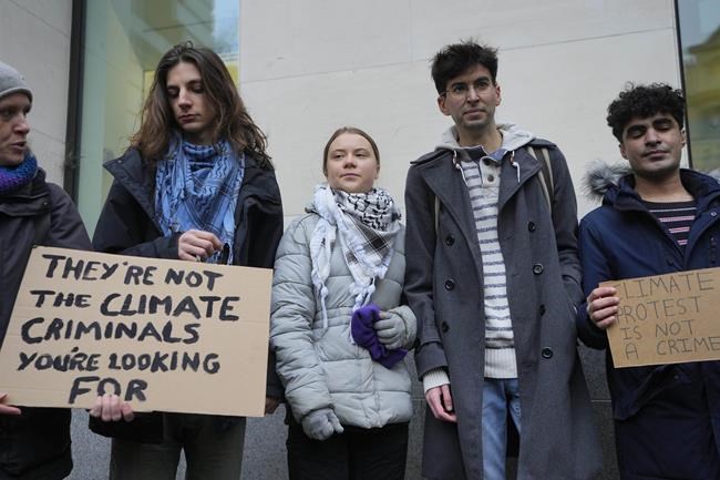 A London judge acquits climate activist Greta Thunberg over a protest at an oil industry conference | iNFOnews.ca